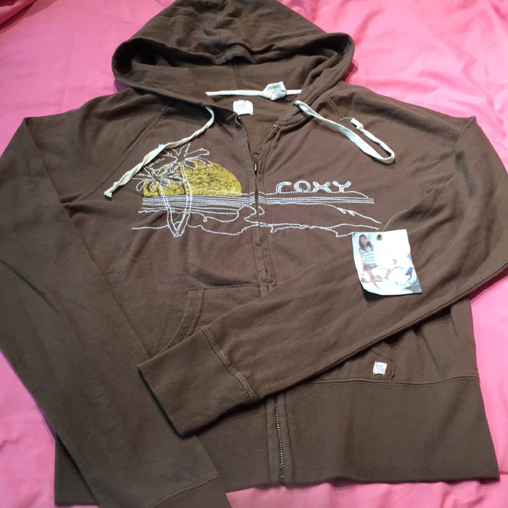 💚💜💛NWT ROXY SWEATSHIRT